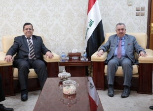 وكيل وزارة الخارجية للشؤون متعددة الأطراف والشؤون القانونية يستقبل سفير الجمهورية التونسية لدى جمهورية العراق